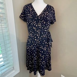 Kaileigh faux wrap dress